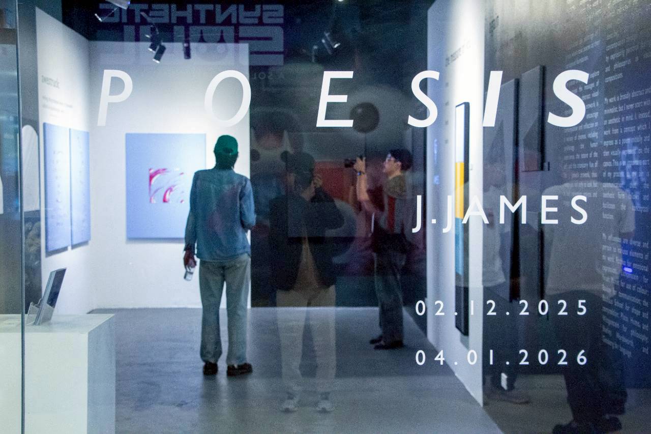 POESIS: J.JAMES’ Exploration of Poetry in Abstract Painting | REm Magazine